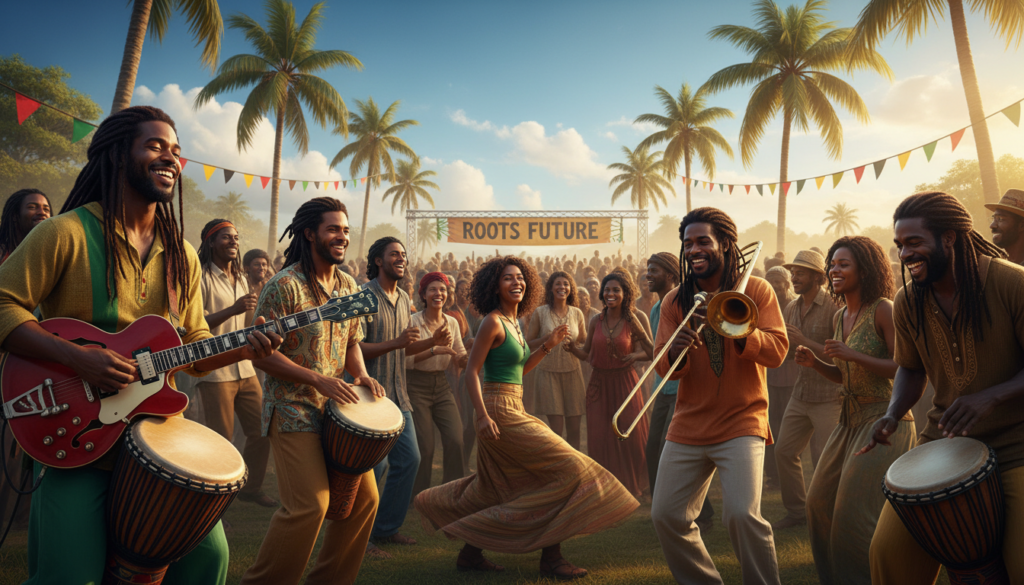 reggae music scene