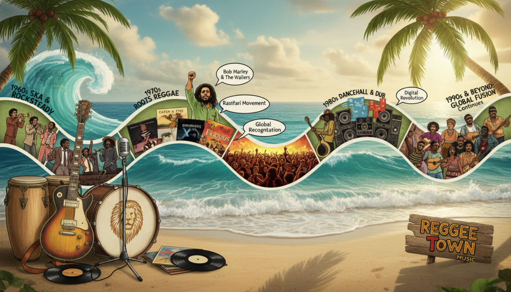 Reggae music history timeline